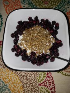 High protein breakfast with cottage cheese